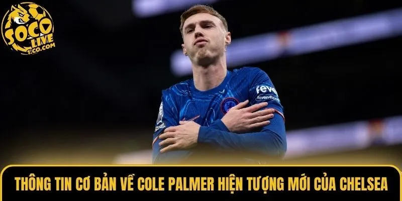 Thông tin cơ bản về Cole Palmer hiện tượng mới của Chelsea